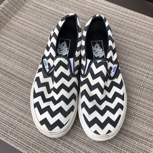 Chevron Slip-On Vans